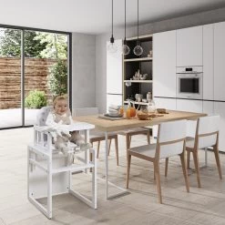 Chaise Haute 2 En 1 Tik Tak Blanche -Magasin MICUNA 4