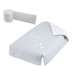 Tour De Lit + Couette 60x120 Bonne Nuit