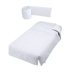 Tour De Lit + Couette 60x120 Galaxy