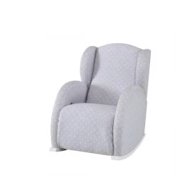 Fauteuil à Bascule Flor Tissu