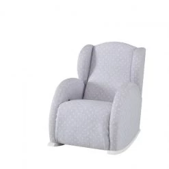 Fauteuil à Bascule Lactancia Flor Slow System Tissu