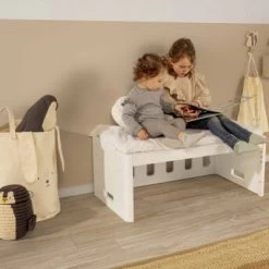 Berceau Cododo évolutif 8 En 1 Lulú Blanc Et Bois -Magasin MICUNA berceau cododo evolutif 8 en 1 lulu blanc et bois 5