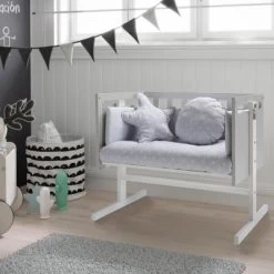 Berceau Cododo You&Me Gris Et Blanc -Magasin MICUNA berceau cododo you me gris et blanc 4