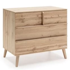 Magasin MICUNA 2 Commode 3 Tiroirs Martha Finition Chêne