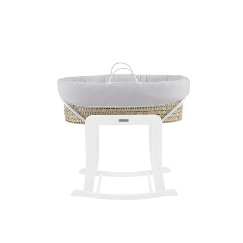 Couffin En Fibres Naturelles Blanc Et Gris 1 Couffin En Fibres Naturelles Blanc Et Gris