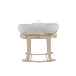 Couffin En Fibres Naturelles Sable Et Nature Beige