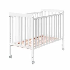 Lit Bébé 120 X 60 Cm Blanc