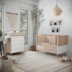 Magasin MICUNA -Magasin MICUNA lit bebe a barreaux nature 60 x 120 cm 2