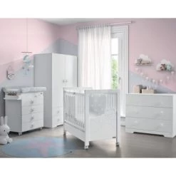 Lit Bébé évolutif Dolce Luce Relax Plus Blanc Avec éclairage LED (60 X 120 Cm) -Magasin MICUNA lit bebe evolutif dolce luce relax plus blanc avec eclairage led 60 x 120 cm 3