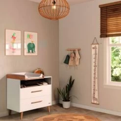 Plan à Langer Pour Commode Matelas Pois Beige -Magasin MICUNA plan a langer pour commode matelas pois beige 3