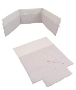 Kit Couette + Tour De Lit 60x120 Nature