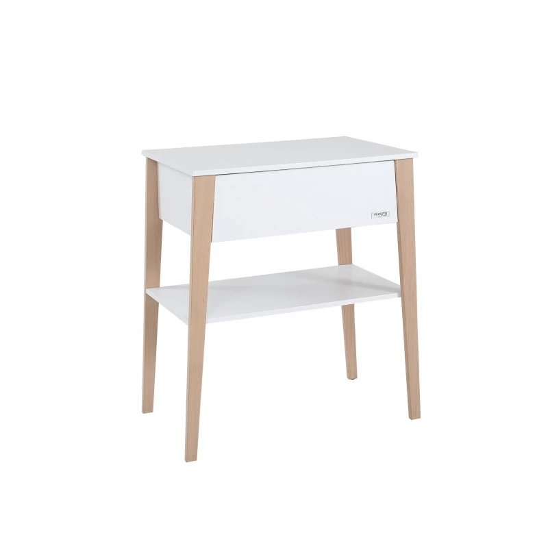 Table à Langer Nordika MICUNA Waterwood/blanc