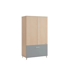 Chambre Trio Nature Avec Lit 70x140 MICUNA Waterwood Gris -Magasin MICUNA trio nature 70x140 6